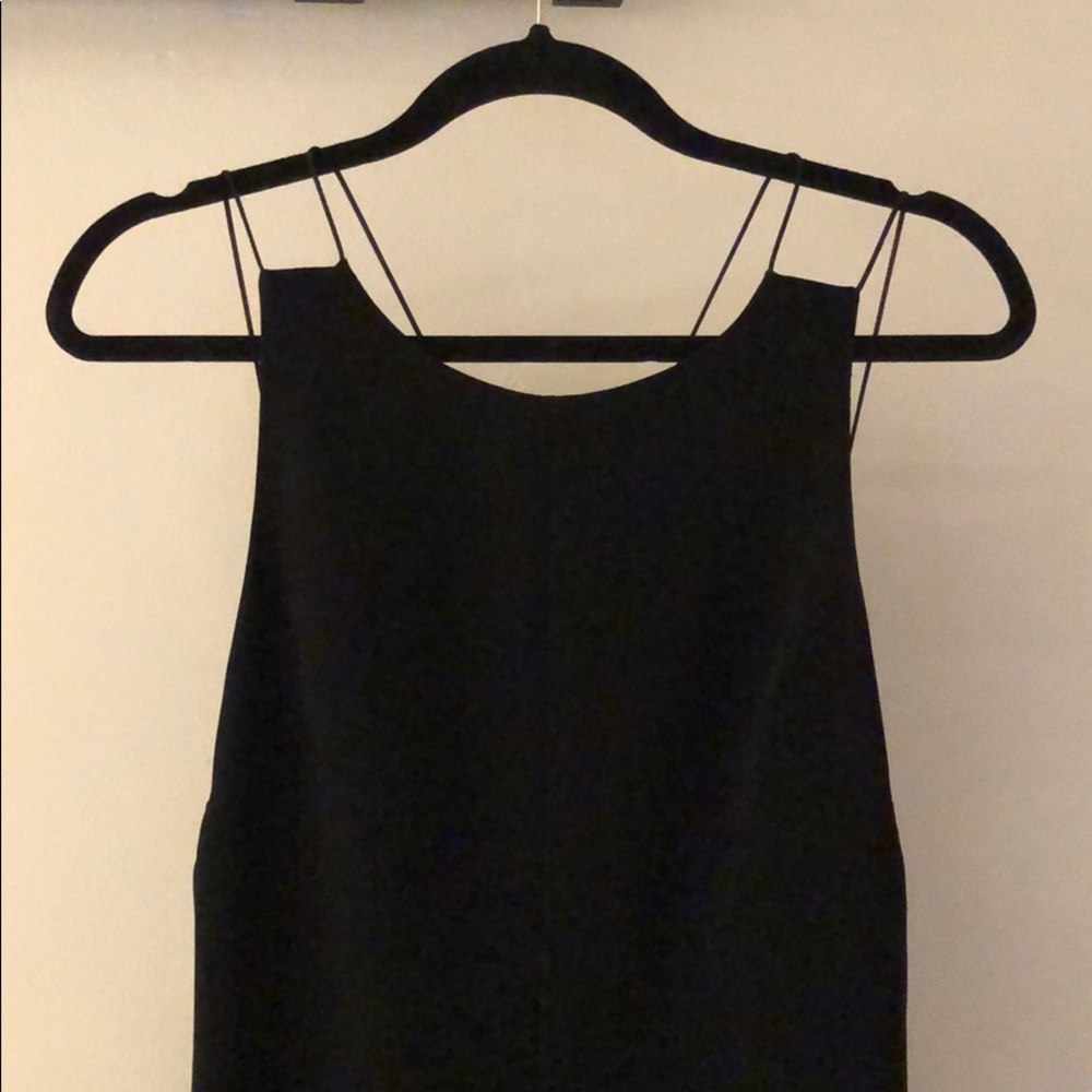 Rag and Bone black strapless dress size 4